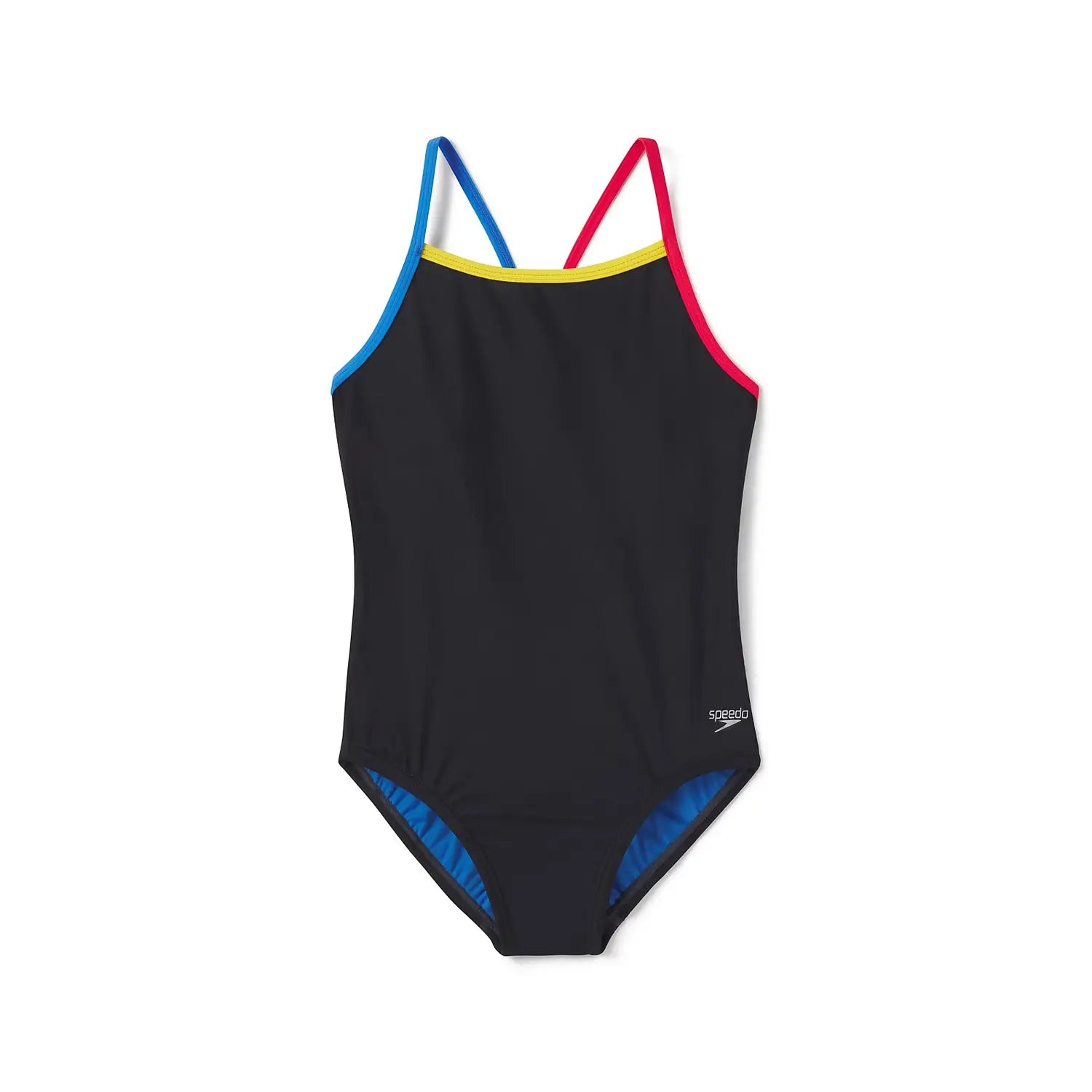 Speedo Girls' Solid Propel Back One Piece Girls' Swimsuit