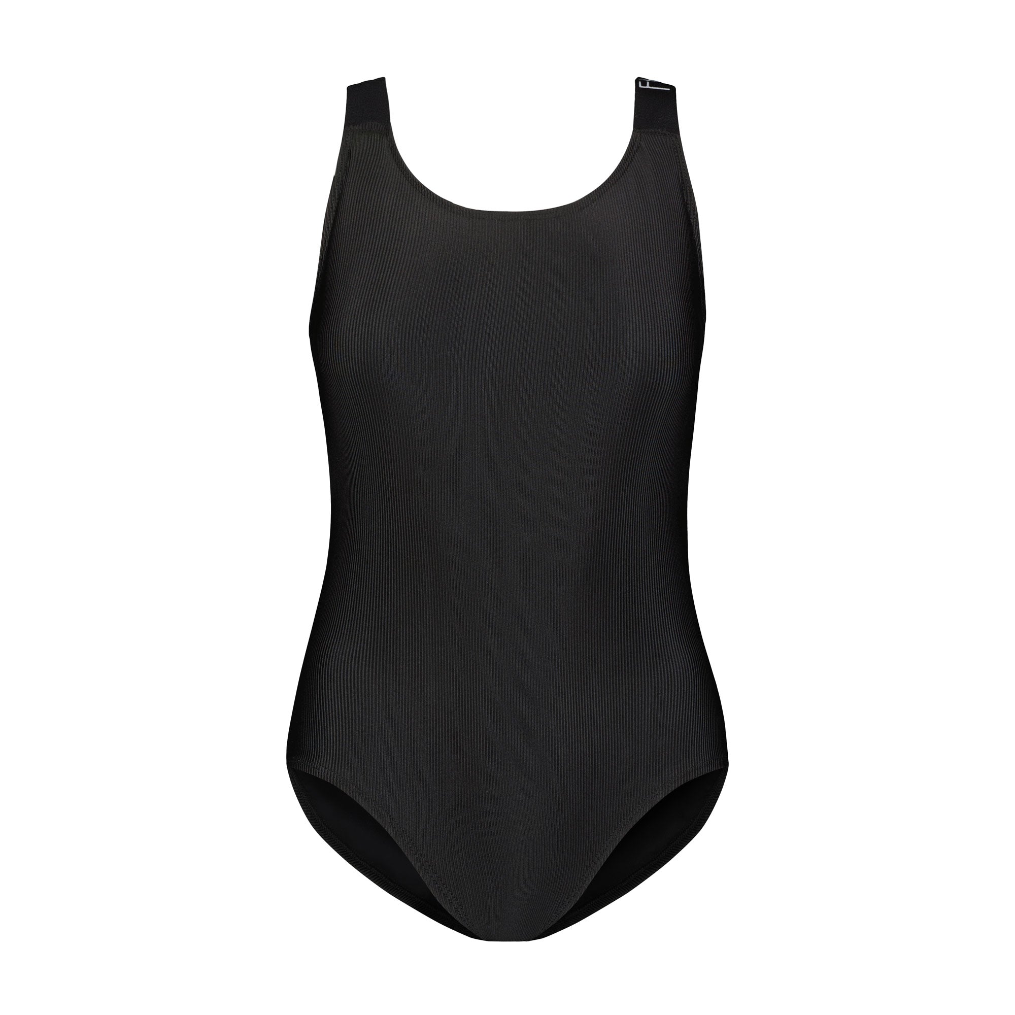 Flamingo Ribbed Logo Suit 25 - Black