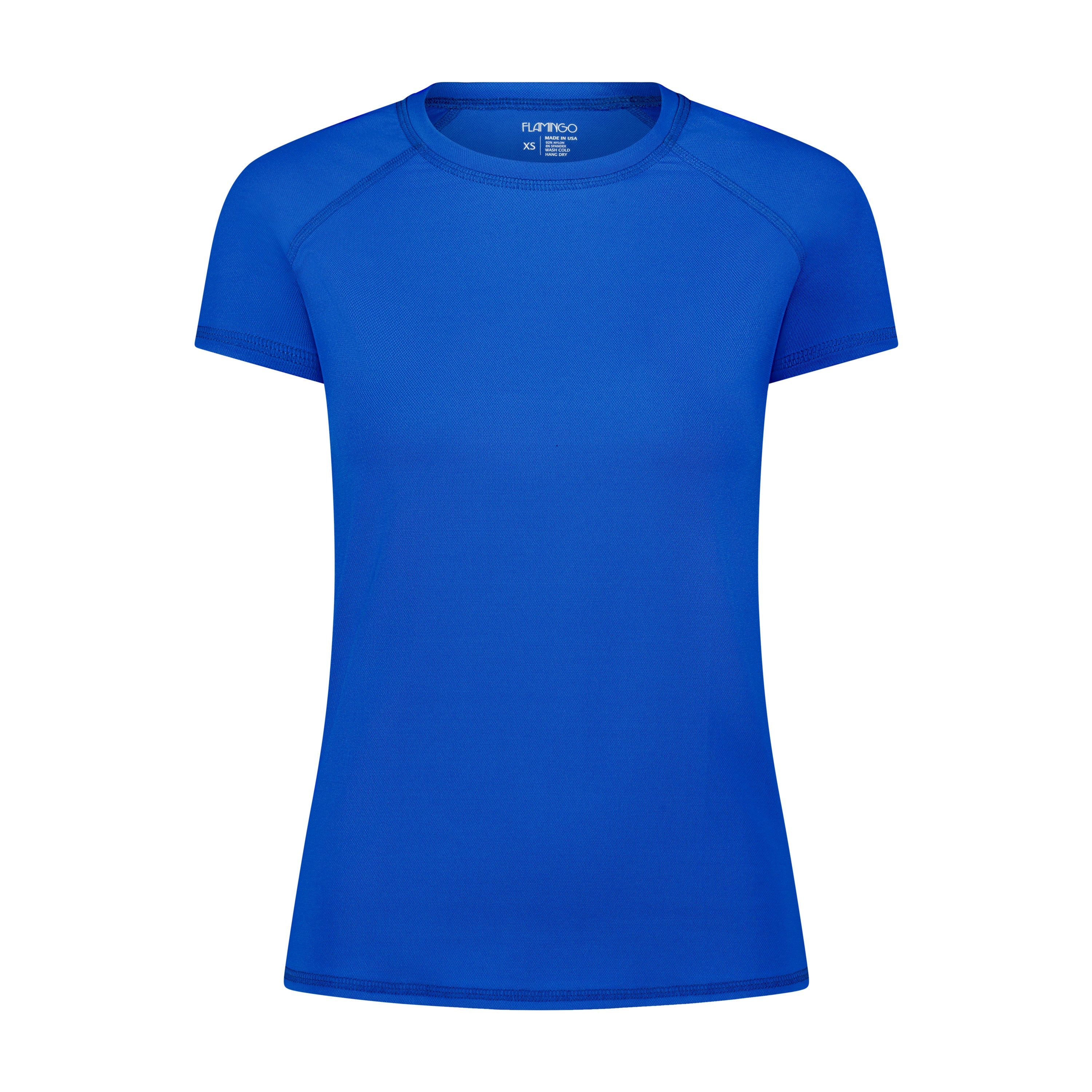 Flamingo Royal Mesh Short Sleeve Tee
